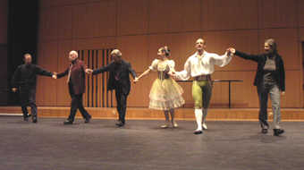 From Left to Right, Frank Andersen, Erik Aschengreen, Flemming Ryberg, Diana Cuni, Thomas Lund, Anne Marie Vessel