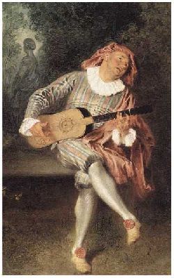 Mezzettino, Antoine Watteau