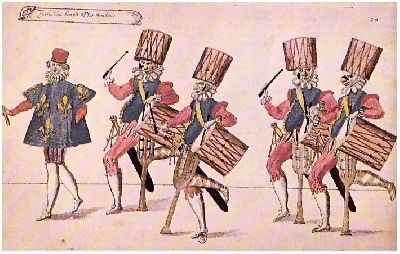 <i>Le Ballet des Fées des Forts de Saint-Germain</i>, entrance of the grotesque musicians