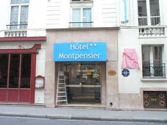 Hotel Montpensier, in Bournonville's day 