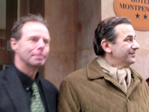 Frank Andersen & Jean-Franois Legaret, Mayor of the 1er arrondissement de Paris